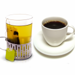 Drink Green Tea and Black Coffee make each day your masterpiece