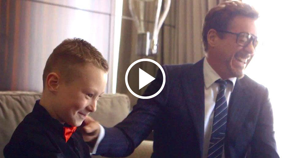 Robert Downey Jr. Delivers a Real Bionic Arm!