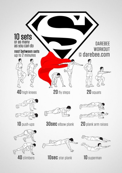 9 EXTRAORDINARY Exercises - Superman