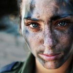 18-year-old IDF soldier in full gear.
