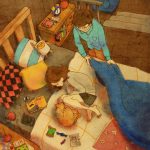 And tucking each other in