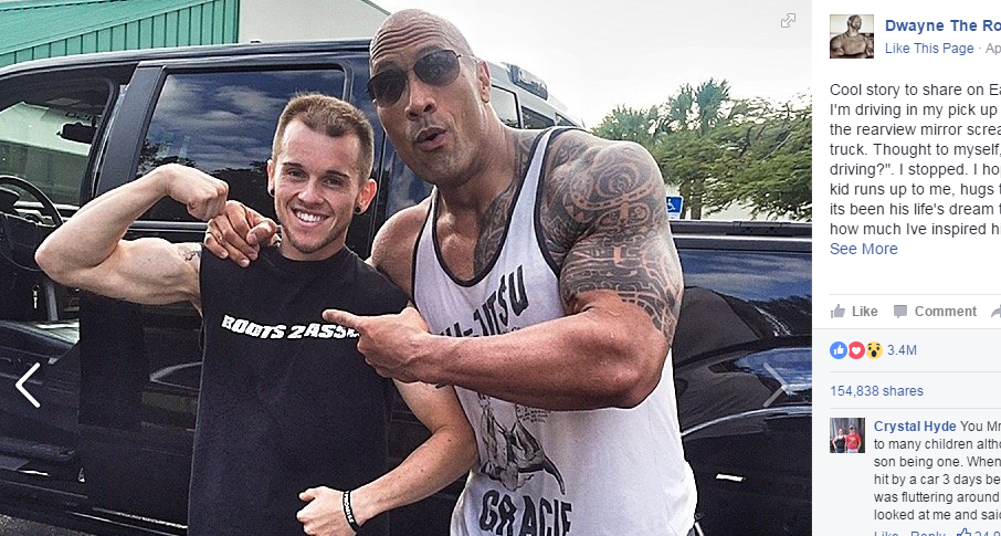 Rock Was Left In Tears After Hearing Out THIS Kid