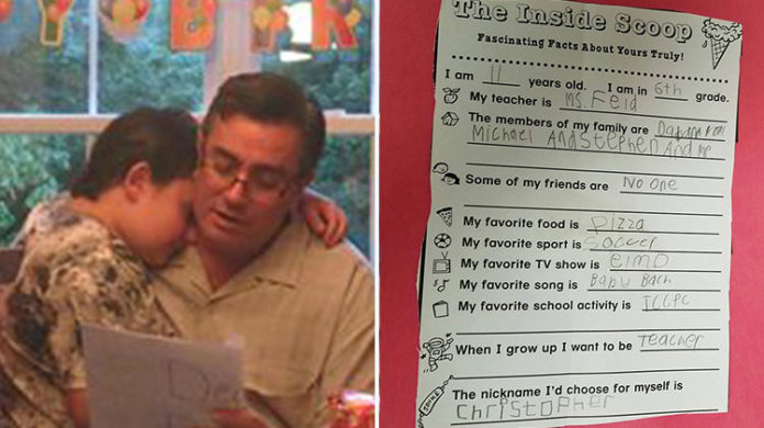 Autistic Son Homework