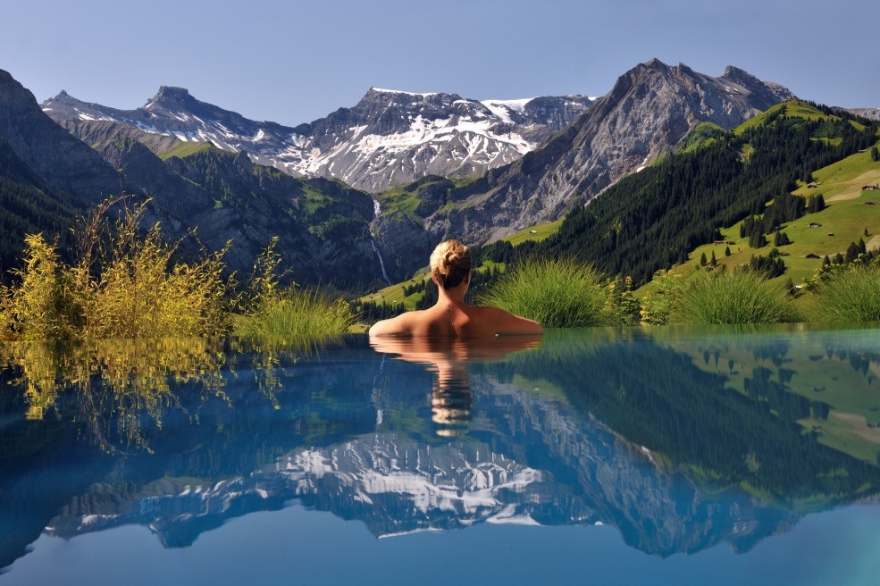 The Cambrian Hotel in the Swiss Alps