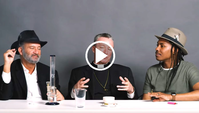 THIS Is What Happens When A Rabbi, A Priest And A Homosexual Atheist Smoke Weed Together... Rabbi Priest Homosexual Atheist Smoke Weed Together...