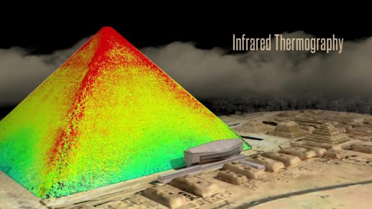 Something Heating Inside Egypt’s Ancient Pyramids