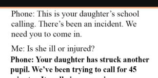 Daughter Hits Student Mom's Response