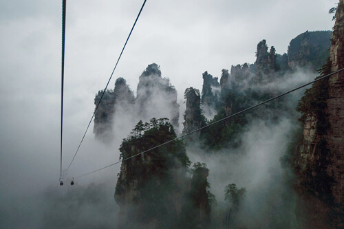 Most Beautiful Places On Earth 3.-Tianzi-Mountain-Nature-Reserve-GC¦зo¦В-Hunan-China