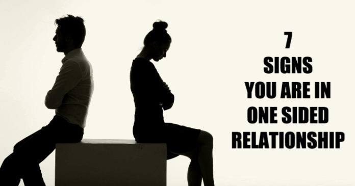 Clear Signs You're In One Sided Relationship