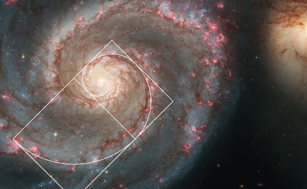 Galaxies The Golden Ratio And Fibonacci Sequence