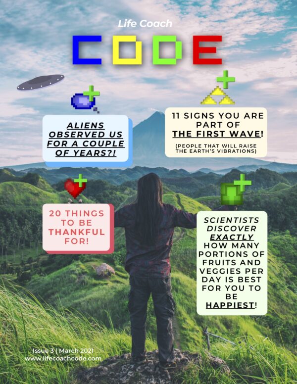 Life Coach Code Magazine Issue 3 March Page 1