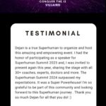 Superhuman Summit Testimonial 2